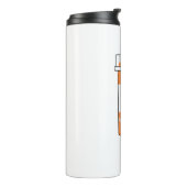 スキーは私の薬だ タンブラー (回転左)