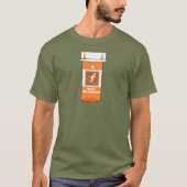 スキーは私の薬だ Tシャツ (正面)