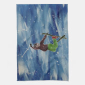 スキーふきん キッチンタオル (縦)