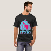 スキーをしよう1 Tシャツ (正面フル)
