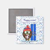 スキーアウォル マグネット (正面/裏面)