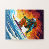 スキーアクション ジグソーパズル (横)