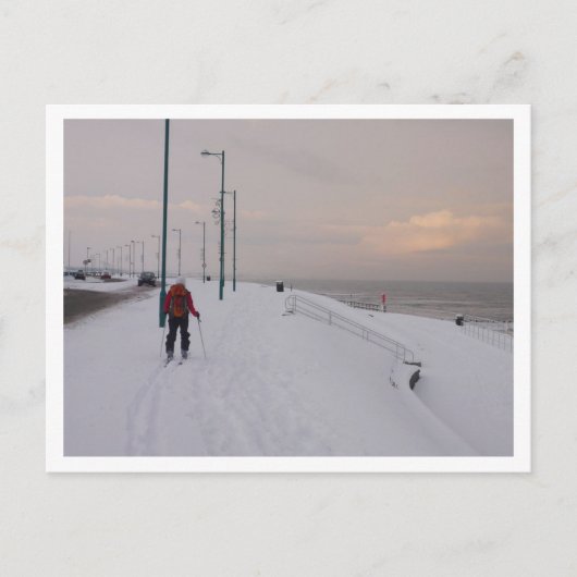 スキーアバイザビーチ ポストカード (正面)