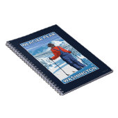 スキーアパージング – ワシントンGlacier Peak ノートブック (右側)