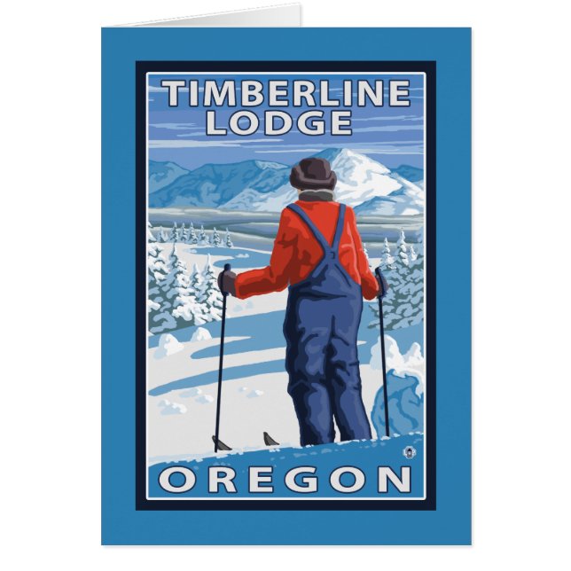 スキーアパーテーション – オレゴン，ティンバーラインロッジ (正面)