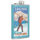 スキーア運ズスノースキー – カリフォルニア州タホ湖 フラスク (右)