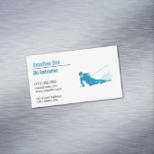 スキーインストラクター名刺 マグネット名刺 (インサイチュ)