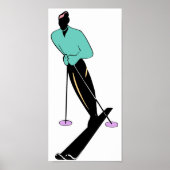 スキーインストラクター ポスター (正面)