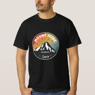 スキーイン山テイデ – スペイン Tシャツ
