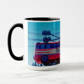 スキーウェイティンバーラインロッジマウントフードオレゴン1950s マグカップ (左)