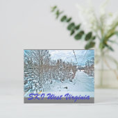 スキーウェストバージニア ポストカード (スタンド正面)