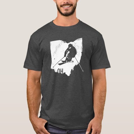 スキーオハイオ州 Tシャツ (正面)