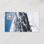 スキーカスタムインストラクター用の名刺 名刺 (裏面)