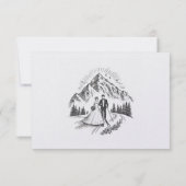 スキーカップル 出欠カード (裏面)