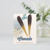 スキーカナダ ポストカード (スタンド正面)