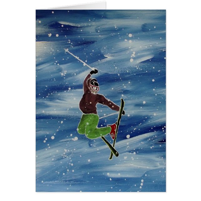 スキーカード (正面)