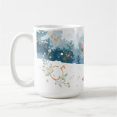 スキーキャットはピンクのバチェロレッテパーティーでスキーをしている コーヒーマグカップ (左)