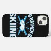 スキーギフト | スキーができたら最高 iPhoneケース (裏面横)