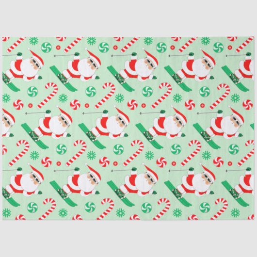 スキークリスマスホリデー 薄葉紙 (正面)