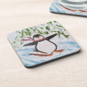 スキーゲレンデのペンギン コースター (左側)