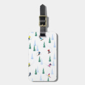 スキーゲレンデ ラゲッジタグ (正面縦)