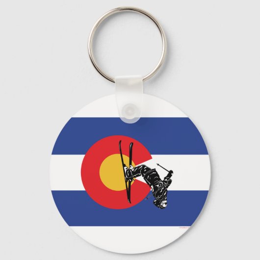 スキーコロラド キーホルダー (正面)