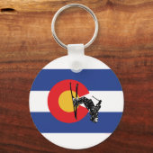スキーコロラド キーホルダー (正面)