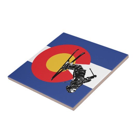 スキーコロラド タイル (側面)