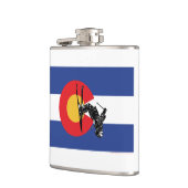 スキーコロラド フラスク (左)