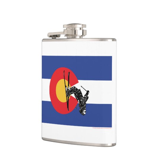 スキーコロラド フラスク (左)