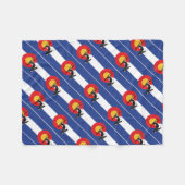 スキーコロラド フリースブランケット (正面(横))