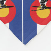 スキーコロラド フリースブランケット (角)