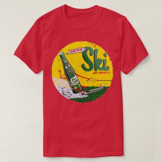 スキーコーラ Tシャツ (デザイン正面)