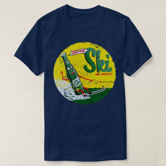 スキーコーラ Tシャツ (デザイン正面)