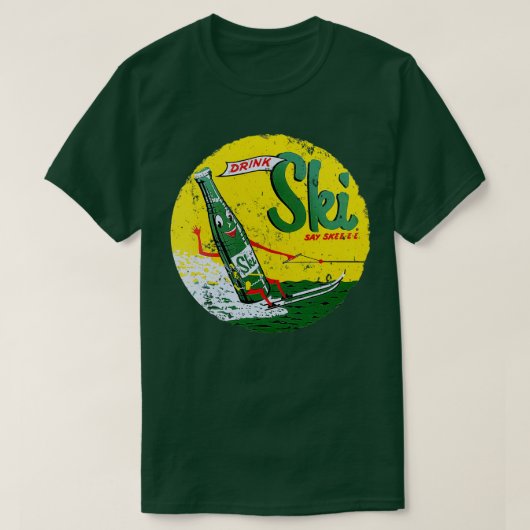 スキーコーラ Tシャツ (デザイン正面)