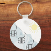 スキーゴンドラ キーホルダー (正面)