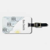 スキーゴンドラ ラゲッジタグ (正面横)