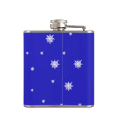 スキーゴーグルスノーフレークダンス フラスク (裏面)