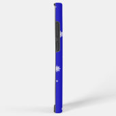 スキーゴーグルスノーフレークダンス SAMSUNG GALAXYケース (右側面)