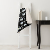 スキーゴーグルマウンテンビュースノーフレークスブラック シェルパブランケット (インサイチュ)