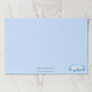 スキーゴーグル&マウンテンズカスタムンティアウェイ ペーパーパッド