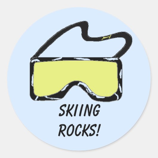 スキーゴーグル ラウンドシール (正面)