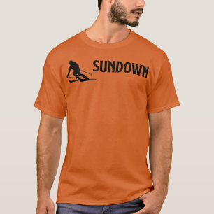 スキーサンダウンサンダウンマウンテンリゾートCTスキー Tシャツ
