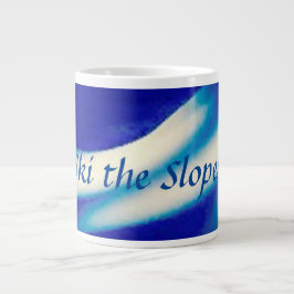 スキーザグレーズボーン中国マグ ジャンボコーヒーマグカップ