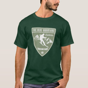 スキーザブルーマウンテンズオンタリオ Tシャツ