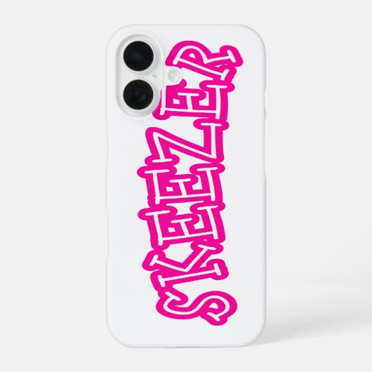 スキーザー iPhone 16ケース (裏面)