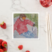 スキーシャレーパーティー スタンダードカクテルナプキン (インサイチュ)