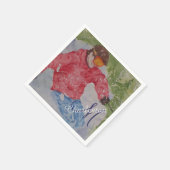 スキーシャレーパーティー スタンダードカクテルナプキン (角)