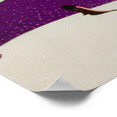 スキージャスパーカナダレトロヴィンテージスキーポスター ポスター (角)