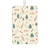 スキージャバーのためのストッキングのスタッフギフトアイディア カーエアーフレッシュナー (裏面)